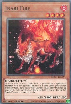 Inari Fire⁣ - Structure Deck: Spirit Charmers⁣ (Common)⁣ [009]
