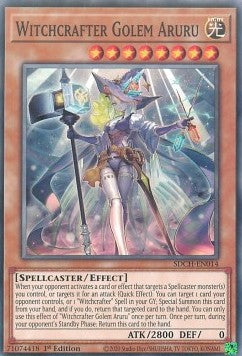 Witchcrafter Golem Aruru⁣ - Structure Deck: Spirit Charmers⁣ (Common)⁣ [014]