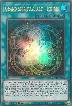 Grand Spiritual Art - Ichirin⁣ - Structure Deck: Spirit Charmers⁣ (Ultra Rare)⁣ [019]