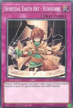 Spiritual Earth Art - Kurogane⁣ - Structure Deck: Spirit Charmers⁣ (Common)⁣ [030]