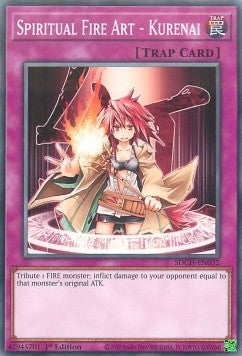 Spiritual Fire Art - Kurenai⁣ - Structure Deck: Spirit Charmers⁣ (Common)⁣ [032]