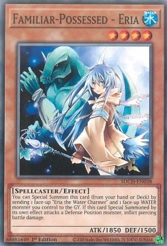 Familiar-Possessed - Eria (V.1 - Common)⁣ - Structure Deck: Spirit Charmers⁣ (Common)⁣ [038]