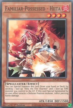Familiar-Possessed - Hiita (V.1 - Common)⁣ - Structure Deck: Spirit Charmers⁣ (Common)⁣ [039]