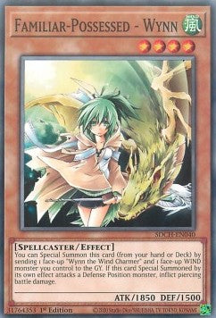 Familiar-Possessed - Wynn (V.1 - Common)⁣ - Structure Deck: Spirit Charmers⁣ (Common)⁣ [040]
