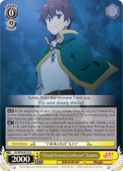 "Straightforward Confession" Kazuma⁣ - KonoSuba: God’s Blessing on this Wonderful World! Legend of Crimson⁣ (Uncommon)⁣ [013]