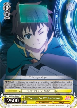"Scope Set!" Kazuma⁣ - KonoSuba: God’s Blessing on this Wonderful World! Legend of Crimson⁣ (Common)⁣ [020]