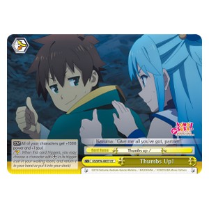 Thumbs Up!⁣ - KonoSuba: God’s Blessing on this Wonderful World! Legend of Crimson⁣ (Climax Common)⁣ [027]