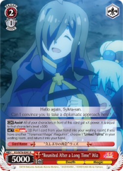 "Reunited After a Long Time" Wiz (V.1 - Rare) - KonoSuba: God’s Blessing on this Wonderful World! Legend of Crimson (Rare) [KS/W76-041]