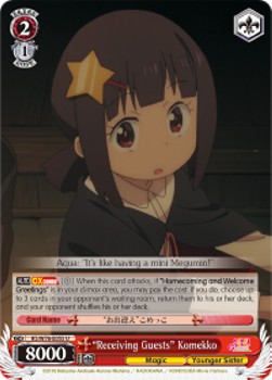 "Receiving Guests" Komekko - KonoSuba: God’s Blessing on this Wonderful World! Legend of Crimson (Uncommon) [KS/W76-055]