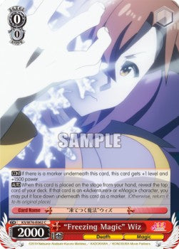 "Freezing Magic" Wiz - KonoSuba: God’s Blessing on this Wonderful World! Legend of Crimson (Common) [KS/W76-062]