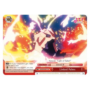 Linked Palms (V.1 - Climax Rare)⁣ - KonoSuba: God’s Blessing on this Wonderful World! Legend of Crimson⁣ (Climax Rare)⁣ [072]