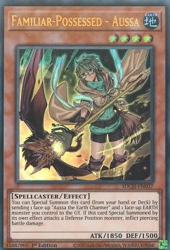Familiar-Possessed - Aussa (V.2 - Ultra Rare)⁣ - Structure Deck: Spirit Charmers⁣ (Ultra Rare)⁣ [037]
