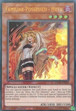 Familiar-Possessed - Hiita (V.2 - Ultra Rare)⁣ - Structure Deck: Spirit Charmers⁣ (Ultra Rare)⁣ [039]