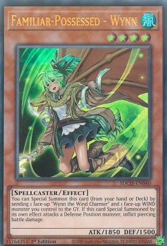 Familiar-Possessed - Wynn (V.2 - Ultra Rare) - Structure Deck: Spirit Charmers (Ultra Rare) [SDCH-040]