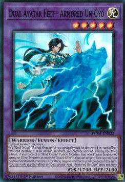 Dual Avatar Feet - Armored Un-Gyo - Phantom Rage (Super Rare) [PHRA-033]