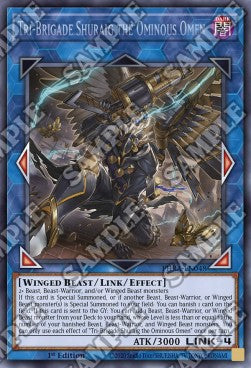 Tri-Brigade Shuraig the Ominous Omen⁣ - Phantom Rage⁣ (Secret Rare)⁣ [048]