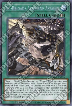 Tri-Brigade Airborne Assault (V.1 - Secret Rare)⁣ - Phantom Rage⁣ (Secret Rare)⁣ [053]