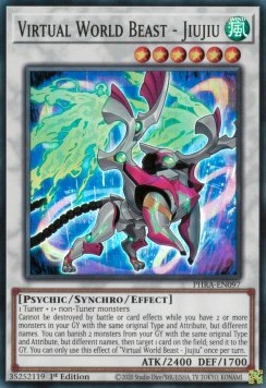 Virtual World Beast - Jiujiu⁣ - Phantom Rage⁣ (Super Rare)⁣ [097]