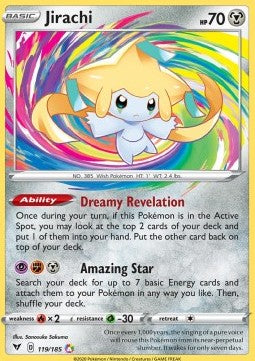 Jirachi⁣ - Vivid Voltage⁣ (Amazing Rare)⁣ [119]