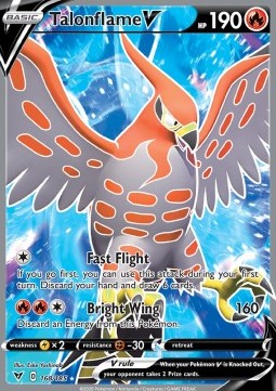 Talonflame V - Vivid Voltage (Ultra Rare) [VIV-168]