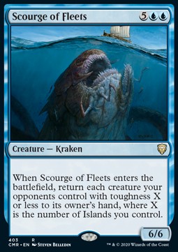 Scourge of Fleets - Commander Legends: Extras (Rare) [XCMR-403]