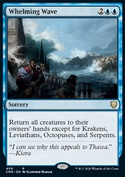 Whelming Wave - Commander Legends: Extras (Rare) [XCMR-409]