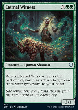 Eternal Witness - Commander Legends: Extras (Uncommon) [XCMR-425]