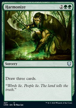 Harmonize - Commander Legends: Extras (Uncommon) [XCMR-427]