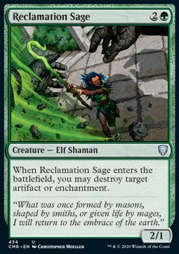 Reclamation Sage - Commander Legends: Extras (Uncommon) [XCMR-434]