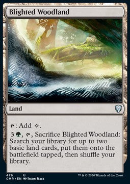 Blighted Woodland - Commander Legends: Extras (Uncommon) [XCMR-476]