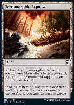 Terramorphic Expanse (V.1) - Commander Legends: Extras (Common) [XCMR-497]