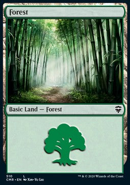 Forest (V.1) - Commander Legends: Extras (Land) [XCMR-510]
