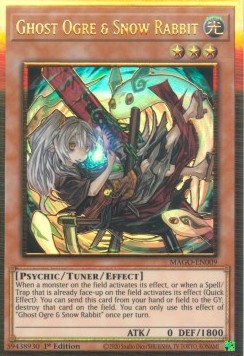 Ghost Ogre & Snow Rabbit (V.2 - Premium Gold Rare)⁣ - Maximum Gold⁣ (Premium Gold Rare)⁣ [009]