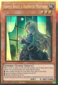 Ghost Belle & Haunted Mansion (V.2 - Premium Gold Rare) - Maximum Gold (Premium Gold Rare) [MAGO-012]