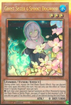Ghost Sister & Spooky Dogwood (V.2 - Premium Gold Rare)⁣ - Maximum Gold⁣ (Premium Gold Rare)⁣ [013]