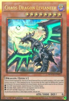 Chaos Dragon Levianeer (V.2 - Premium Gold Rare)⁣ - Maximum Gold⁣ (Premium Gold Rare)⁣ [017]