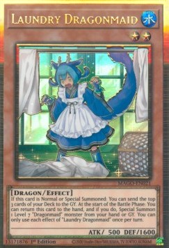 Laundry Dragonmaid⁣ - Maximum Gold⁣ (Premium Gold Rare)⁣ [021]