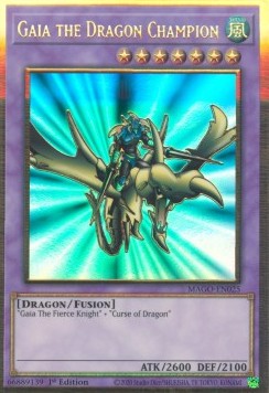 Gaia the Dragon Champion⁣ - Maximum Gold⁣ (Premium Gold Rare)⁣ [025]