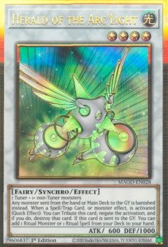Herald of the Arc Light⁣ - Maximum Gold⁣ (Premium Gold Rare)⁣ [028]