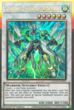 Stardust Charge Warrior⁣ - Maximum Gold⁣ (Premium Gold Rare)⁣ [029]