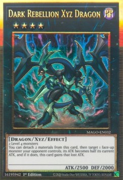 Dark Rebellion Xyz Dragon - Maximum Gold (Premium Gold Rare) [MAGO-032]