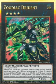 Zoodiac Drident⁣ - Maximum Gold⁣ (Premium Gold Rare)⁣ [036]