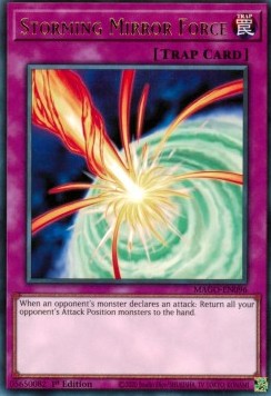 Storming Mirror Force⁣ - Maximum Gold⁣ (Rare)⁣ [096]