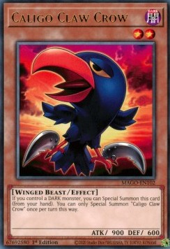 Caligo Claw Crow⁣ - Maximum Gold⁣ (Rare)⁣ [102]