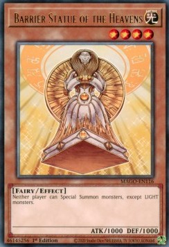 Barrier Statue of the Heavens - Maximum Gold (Rare) [MAGO-116]
