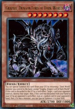 Grapha, Dragon Lord of Dark World⁣ - Maximum Gold⁣ (Rare)⁣ [118]