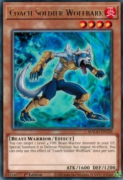 Coach Soldier Wolfbark⁣ - Maximum Gold⁣ (Rare)⁣ [120]