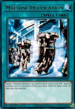 Machine Duplication⁣ - Maximum Gold⁣ (Rare)⁣ [140]