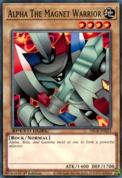 Alpha The Magnet Warrior - Speed Duel: Battle City Box (Common) [SBCB-023]