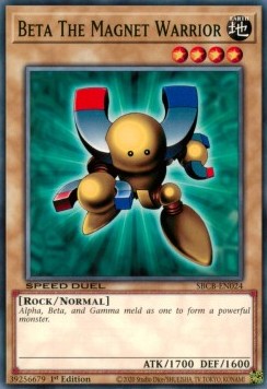 Beta The Magnet Warrior - Speed Duel: Battle City Box (Common) [SBCB-024]